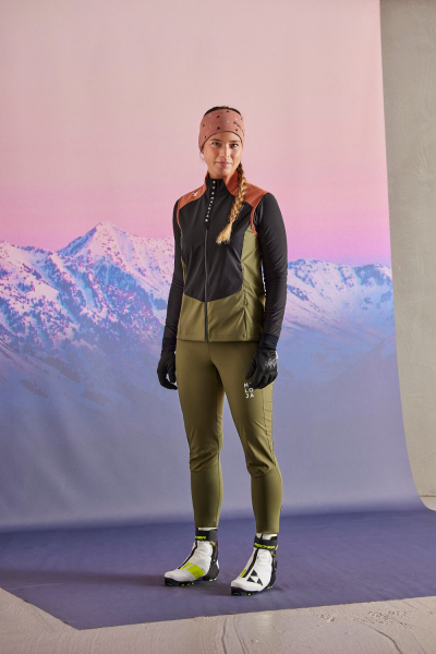 Maloja Gr&uuml;nfinkM. Langlauf Hybrid Softshell Weste