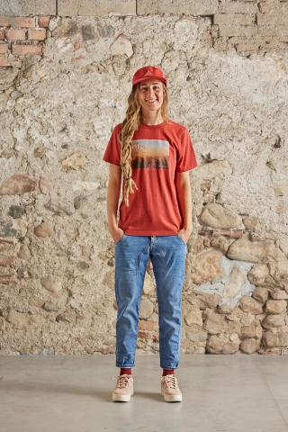 Maloja CasignanoM. Wood Cotton T-Shirt